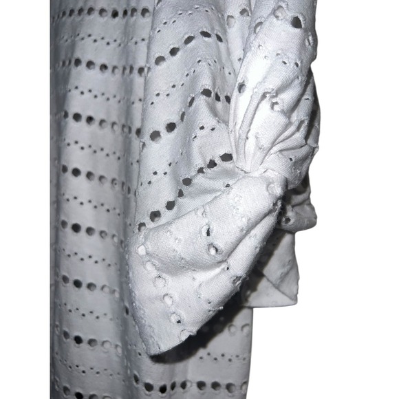 Generation love white half sleeve sz s coastal round collar - Picture 5 of 7